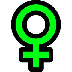 Obraz premium Female Symbol