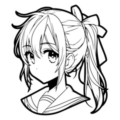 Anime School Girl