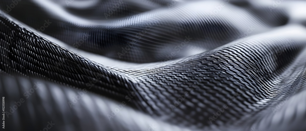 Poster lightweight and durable composite materials showcasing structural efficiency and modern engineering 