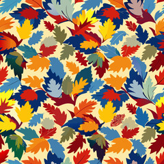 Seamless abstract pattern background illustrator design