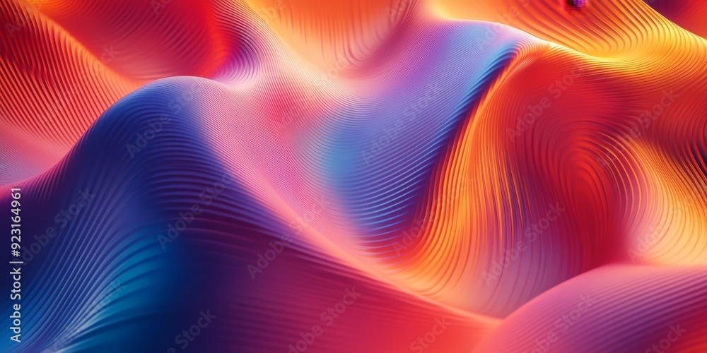 Poster Design a space-themed background with abstract patterns and light gradients blending seamlessly to create a futuristic and modern texture that embodies the essence of technology