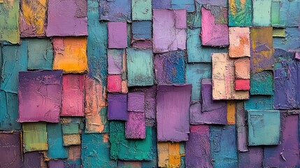 Disparity Divide: Textured Abstract Art of Wealth Inequality