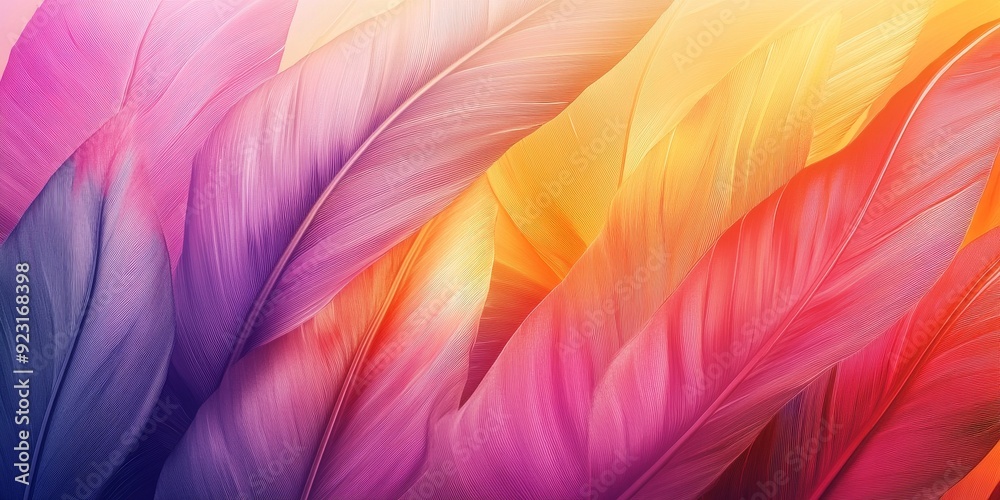 Aufkleber Design an artistic background with abstract patterns and colorful gradients blending seamlessly to create a modern and elegant texture that embodies the essence of nature 