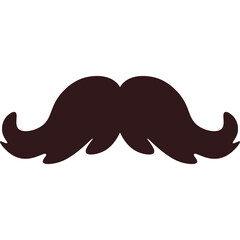 Obraz premium Mustache Flat