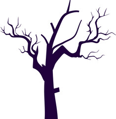 Halloween Tree Silhouette