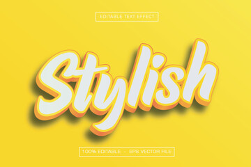 Stylish Editable Text Effect
