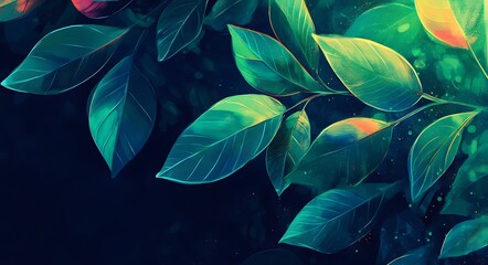 Fototapeta premium Enchanting Foliage background