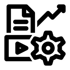 content optimization, seo content, content creation, optimization, content analysis, content development outline icon