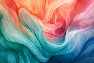 Obraz premium A vibrant abstract image