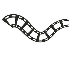 Fototapeta premium Roll Film Icon