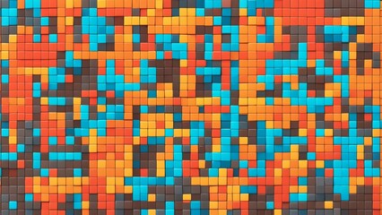 Fototapeta premium game background, pixels