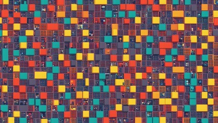 Fototapeta premium game background, pixels