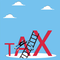 Businessman falls from tax, Banking