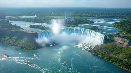 Tourism in Canada: Experiencing the beauty of Niagara Falls,