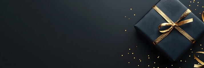 a Black Friday Background Include Empty Space in corner for Text.