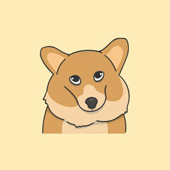 Dog Meme Vector Cartoon Cute Illustration Transparent Background