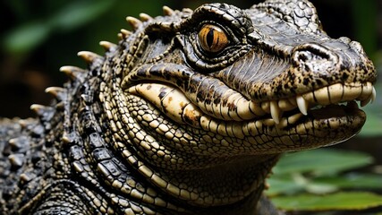 Fototapeta premium Alligator in the zoo