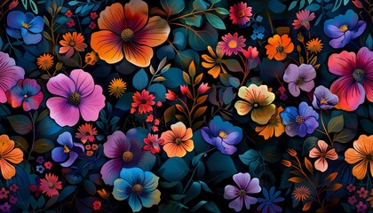 Beautifull background wallpaper flowers colorfull