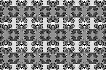black and white pattern