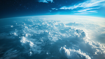 Fototapeta premium AI-Enhanced Global Weather Prediction System Providing Accurate Long-Term Forecasts