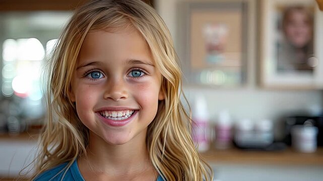 Young dental patient with a beautiful smile