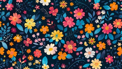 Beautifull background wallpaper flowers colorfull