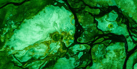 Eclectic and Expressive Painted Dreamscape: A Vivid Tapestry of Colors and Abstract Forms