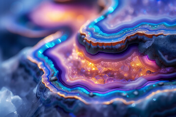 Colorful beautiful ore