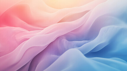 Fototapeta premium silk fabric background made of waves