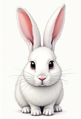 Obraz premium Drawing of rabbit