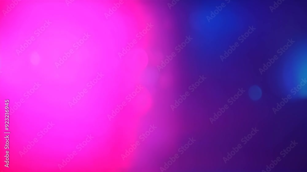 Poster red and blue lights creating an abstract background, blending and merging in a dynamic display, visu