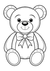 Imaginative Bear Coloring Pages: Perfect for Young Artists. Cute. Bear. Coloring. Pages. Artists