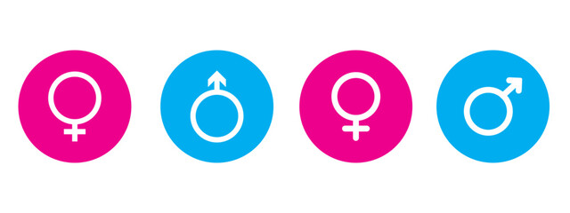 gender symbol of human, gender equality in society