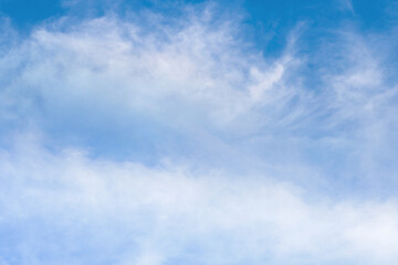 Blue sky with clouds background, Beautiful Amazing shape