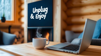 "Unplug & Enjoy" - Disconnect to Embrace Real Moments
