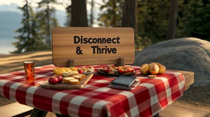Disconnect & Thrive - Flourish by Embracing a Tech-Free Lifestyle