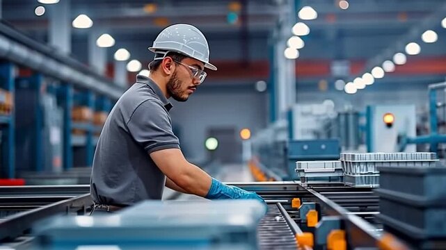 Modern food manufacturing ensures product quality and safety by having workers actively involved in the production process.