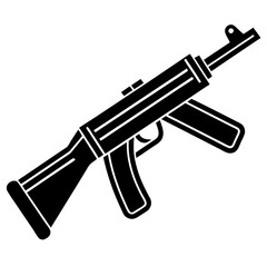 illustration of a gun