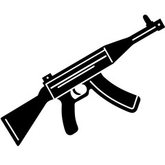 illustration of a gun