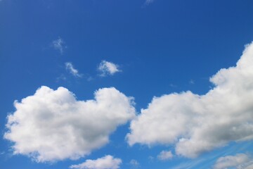 Fototapeta premium white cloud with blue sky background