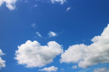 white cloud with blue sky background