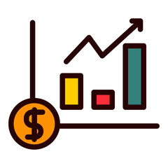Financial Graph icon