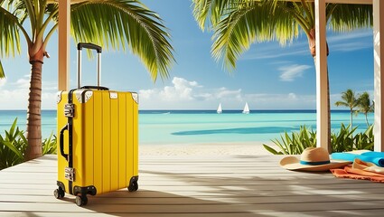 traveler holiday journey suitcase vacation baggage trip travel background