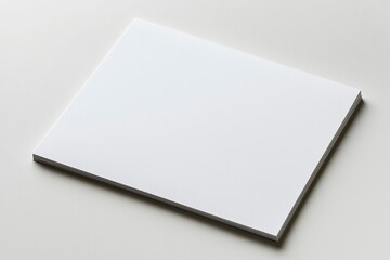 Blank A4 Paper Mockup on Isolated Background created with Generative AI