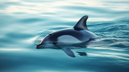 Fototapeta premium dolphin jumping out of water