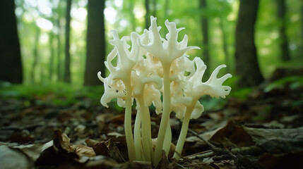 Fototapeta premium ghost plant in the forest 