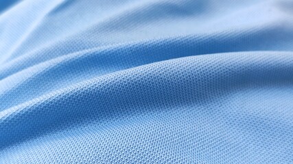 Blue abstract clothing texture