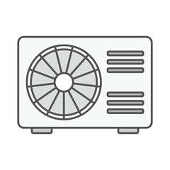 Air conditioner outdoor unit icon