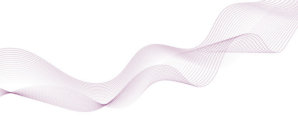 Abstract purple wave background