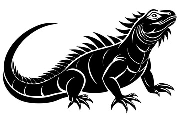 iguana on a branch